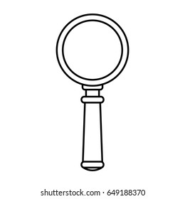 magnifying glass icon image 