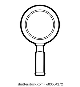 magnifying glass icon image