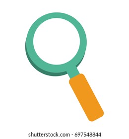 magnifying glass icon image