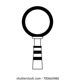 magnifying glass icon image 
