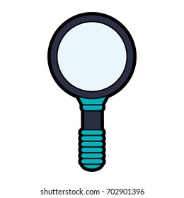 magnifying glass icon image