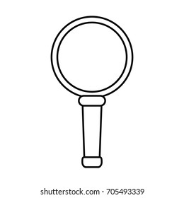 magnifying glass icon image 