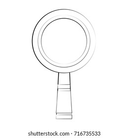 magnifying glass icon image