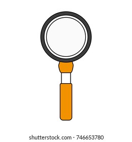 magnifying glass icon image 