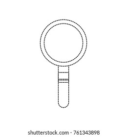 magnifying glass icon image 