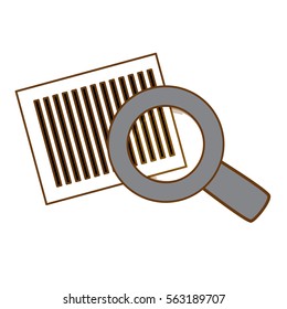 magnifying glass icon image vector illustration design 
