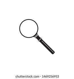 magnifying glass icon. Logo element illustration.magnifying glass symbol design. colored collection. magnifying glass concept. Can be used in web and mobile