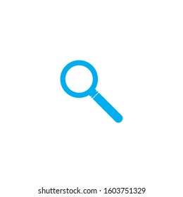 magnifying glass icon. Logo element illustration.magnifying glass symbol design. colored collection. magnifying glass concept. Can be used in web and mobile