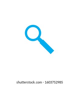 magnifying glass icon. Logo element illustration.magnifying glass symbol design. colored collection. magnifying glass concept. Can be used in web and mobile