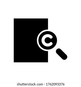 magnifying glass icon or logo isolated sign symbol vector illustration - high quality black style vector icons
