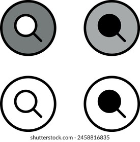 magnifying glass icon miscellaneous items