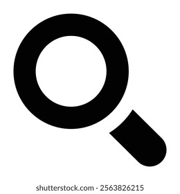 Magnifying glass icon, search icon Vector Illustration, Magnifying glass set, Zoom symbol, zoom lens sign, scan search symbol isolated, search symbol for web icons flat vector illustration.