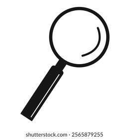 Magnifying glass icon, search icon Vector Illustration, Magnifying glass set, Zoom symbol, zoom lens sign