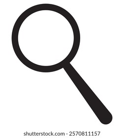 Magnifying glass icon, search icon Vector Illustration, Magnifying glass set, Zoom symbol. 