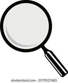 Magnifying glass icon, search icon Vector Illustration, Magnifying glass set, Zoom symbol, zoom lens sign, scan search symbol isolated, search symbol for web icons flat