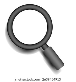 Magnifying glass icon, search icon Vector Illustration, Magnifying glass set, Zoom symbol, zoom lens sign, scan search symbol isolated, search symbol for web icons flat vector