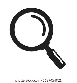 Magnifying glass icon, search icon Vector Illustration, Magnifying glass set, Zoom symbol, zoom lens sign, scan search symbol isolated, search symbol for web icons flat vector