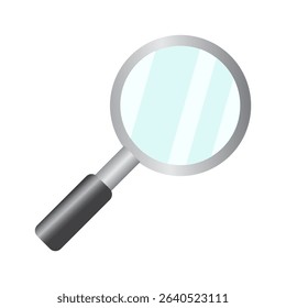 Magnifying glass icon, search icon Vector Illustration, Magnifying glass set, scan search symbol. Illustration vector