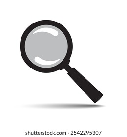 Magnifying Glass icon. Search icon for web design and UI. Vector illustration