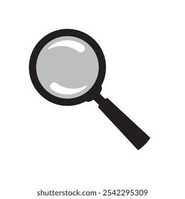 Magnifying Glass icon. Search icon for web design and UI. Vector illustration