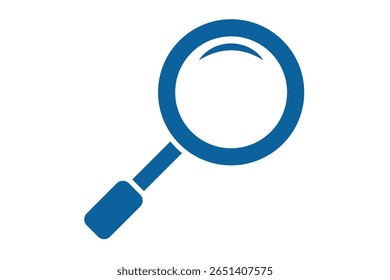 Magnifying glass icon for search . Zoom and enlarge sign. Magnifier pictogram. Research tool concept. search icon . eps 10