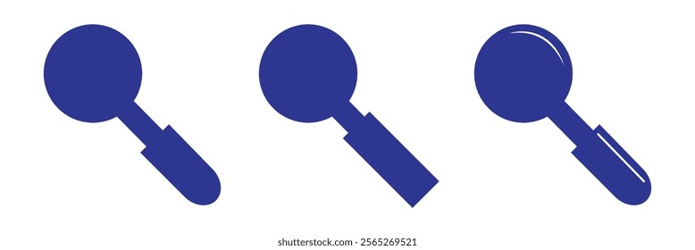 Magnifying glass icon set, search icons. search symbol . magnifying glass icon vector illustration eps 10.