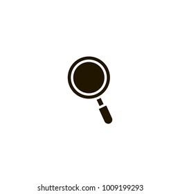magnifying glass icon. sign design