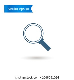 magnifying glass. magnifying glass icon. sign design. Vector EPS 10.