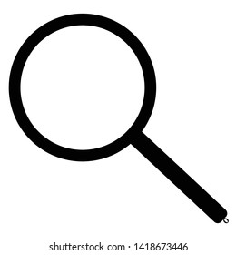 Magnifying Glass Icon Symbol Vector
