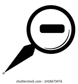 Magnifying Glass Icon Symbol Vector Stock Vector (Royalty Free ...