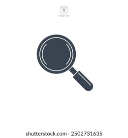 Magnifying Glass icon symbol vector illustration isolated on white background