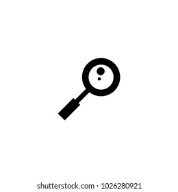 magnifying glass icon vector