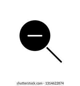 magnifying glass icon vector