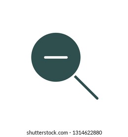 magnifying glass icon vector