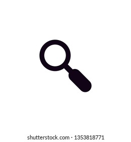 Magnifying glass icon vector