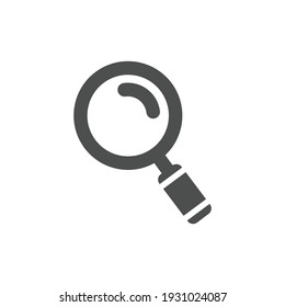  Icono de la lupa, lupa vectorial