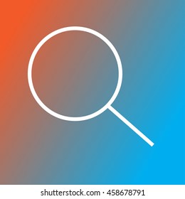 Magnifying Glass Icon vector