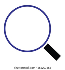 
magnifying glass icon vector