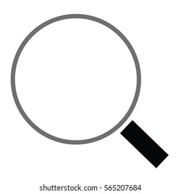 
magnifying glass icon vector