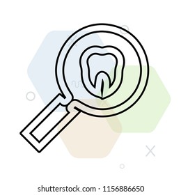 Magnifying Glass Icon Vector Can Be Used As Png, Magnifying Glass