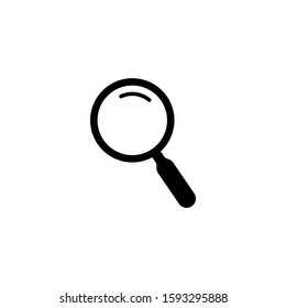 Magnifying glass Icon Vector Design Template 001