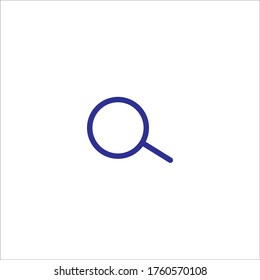 Magnifying glass icon vector design template