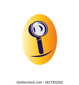 Magnifying glass icon vector design illustration