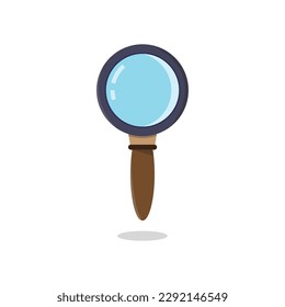 Magnifying Glass Icon Vector Design.