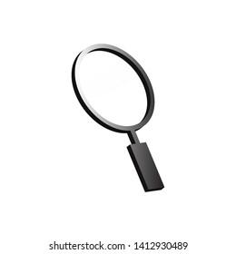 magnifying glass icon vector illustration template