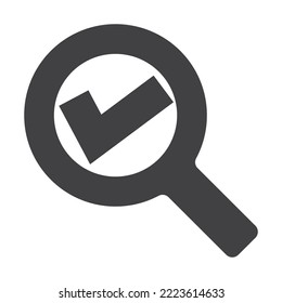 magnifying glass icon vector illustration