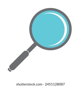 magnifying glass icon vector illustration