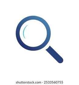 magnifying glass icon vector illustration