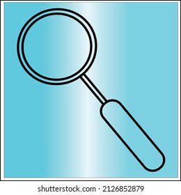 Magnifying glass icon vector image
