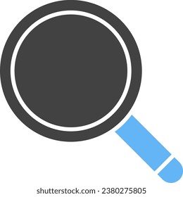 Magnifying Glass icon vector image. Suitable for mobile application web application and print media.